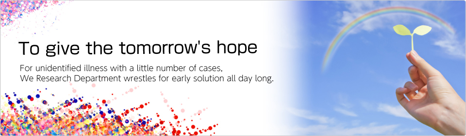 To give the tomorrow's hope