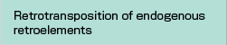Retrotransposition of endogenous retroelements